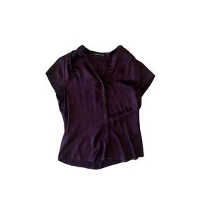 Express Design Studio Short Sleeve Purple